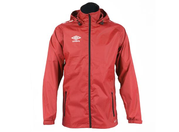 UMBRO UX-1 Rain Jacket Rød 3XL Regnjakke i behagelig kvalitet 